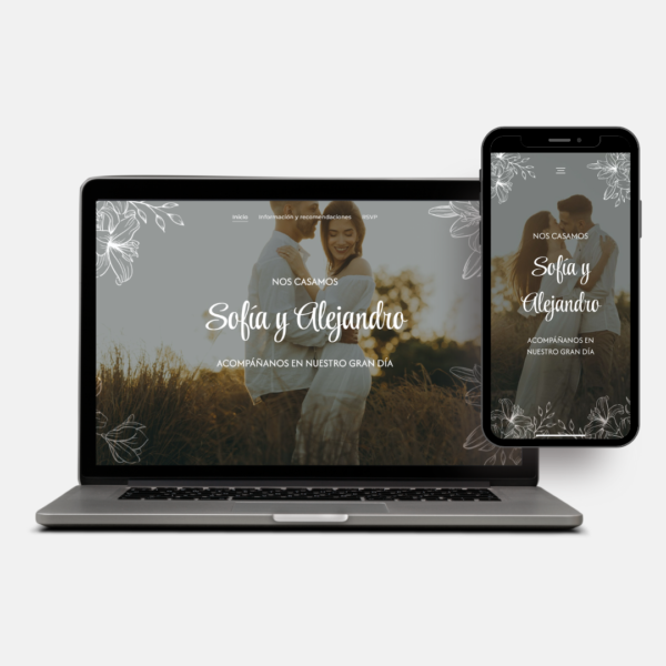 Invitación digital Iris